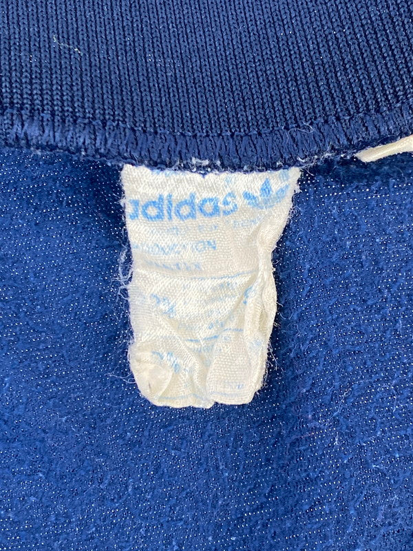 【現状渡し品】【メンズ】 adidas アディダス 70S VENTEX社製 MADE IN FRANCE TRACK JACKET 70年代 フランス製 トラックジャケット トップス ジャージ 146-250626-jt-18-min サイズ：M カラー：ネイビー 万代Net店