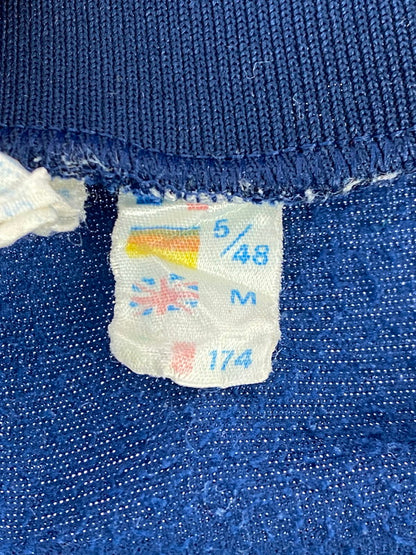 【現状渡し品】【メンズ】 adidas アディダス 70S VENTEX社製 MADE IN FRANCE TRACK JACKET 70年代 フランス製 トラックジャケット トップス ジャージ 146-250626-jt-18-min サイズ：M カラー：ネイビー 万代Net店