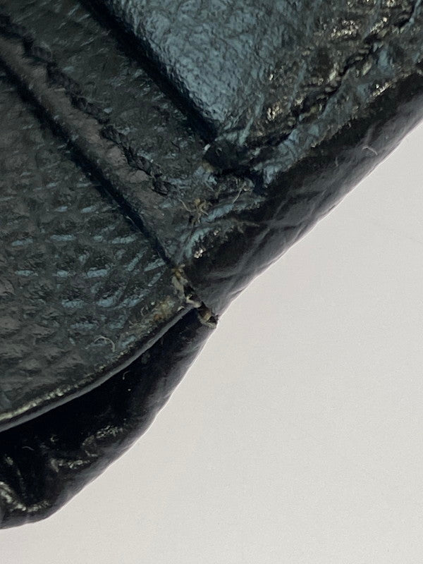 【LIFTる。景品】【中古品】【メンズ】 Christian Dior クリスチャンディオール 二つ折財布 財布 181-250627-jt-01-min カラー：ブラック 万代Net店