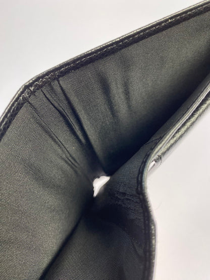 【LIFTる。景品】【中古品】【メンズ】 Christian Dior クリスチャンディオール 二つ折財布 財布 181-250627-jt-01-min カラー：ブラック 万代Net店