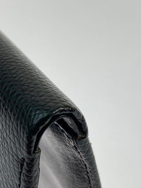 【LIFTる。景品】【中古品】【メンズ】 Christian Dior クリスチャンディオール 二つ折財布 財布 181-250627-jt-01-min カラー：ブラック 万代Net店