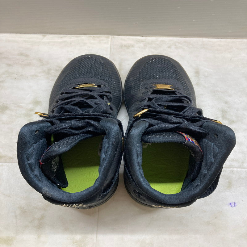 【中古品】【メンズ】 NIKE ナイキ 748280-001 AIR FORCE 1 CMFT LUX エアフォースワン スニーカー シューズ 靴 160-250705-cn-13-min サイズ：28.0cm カラー：BLACK/BLACK METALLIC GOLD 万代Net店