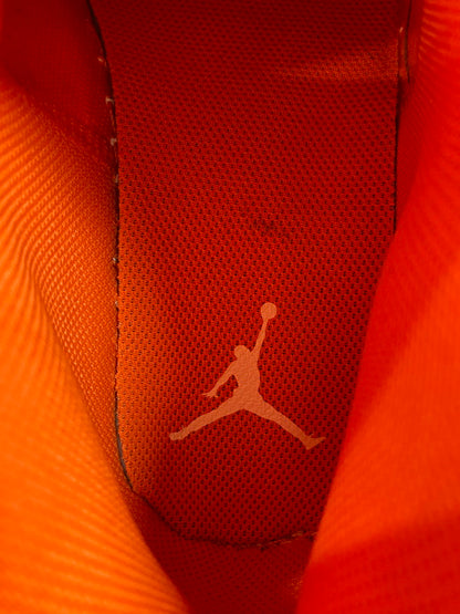 【中古美品】【メンズ】 NIKE ナイキ AIR JORDAN MID DM3531-800 ナイキ エアジョーダン1 ミッド スニーカー メンズ 靴 160-250629-em-07-min サイズ：25.5cm カラー：ORANGE WHITE 万代Net店