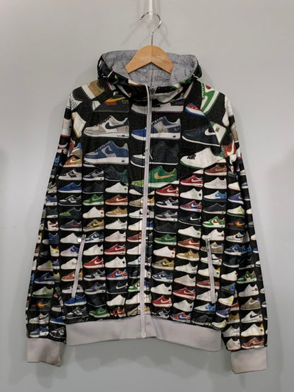 【中古品】【メンズ】 NIKE ナイキ AIR FORCE1 25周年 リフレクター ウインドブレーカー 2756 08 アウター 148-250627-jt-16-min サイズ：M カラー：グレー 万代Net店