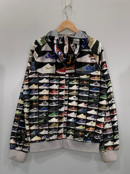 【中古品】【メンズ】 NIKE ナイキ AIR FORCE1 25周年 リフレクター ウインドブレーカー 2756 08 アウター 148-250627-jt-16-min サイズ：M カラー：グレー 万代Net店