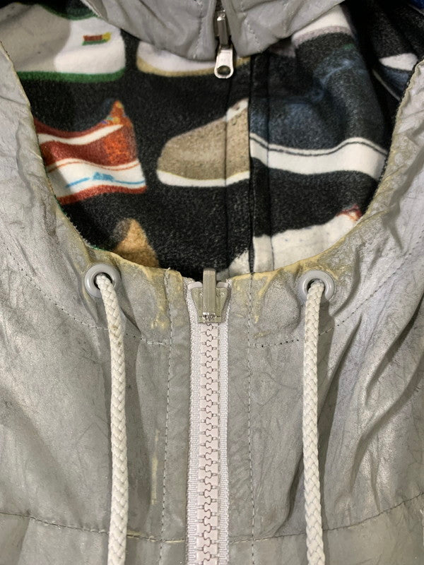 【中古品】【メンズ】 NIKE ナイキ AIR FORCE1 25周年 リフレクター ウインドブレーカー 2756 08 アウター 148-250627-jt-16-min サイズ：M カラー：グレー 万代Net店