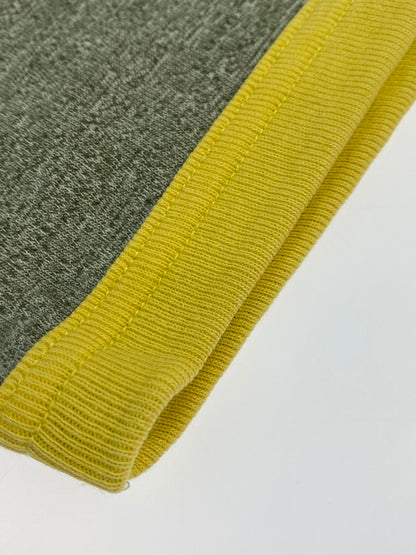 【中古品】【メンズ】 A BATHING APE アベイシングエイプ LOGO PRINT RINGER T-SHIRT ロゴ プリント リンガー Tシャツ メンズ トップス 半袖 142-250629-em-25-min サイズ：M カラー：グレー 万代Net店