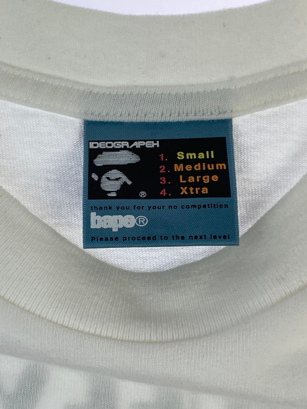 【中古品】【メンズ】 A BATHING APE アベイシングエイプ BABY MILO VS PUFFY T-SHIRT ベイビー マイロ ベイビー マイロ VS パフィー Tシャツ メンズ トップス 半袖 コラボ プリント 142-250629-em-22-min サイズ：S カラー：ホワイト 万代Net店