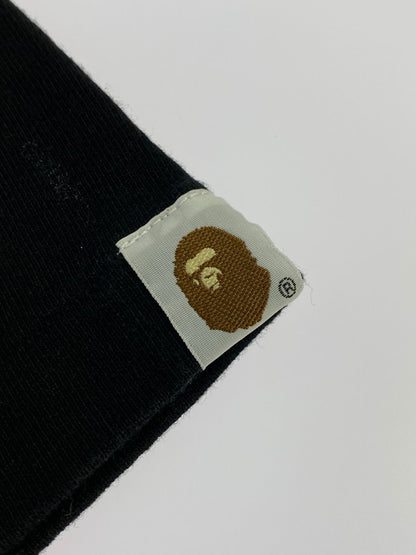 【中古品】【メンズ】 A BATHING APE アベイシングエイプ BABY MILO VS PUFFY T-SHIRT ベイビー マイロ ベイビー マイロ VS パフィー Tシャツ メンズ トップス 半袖 コラボ プリント 142-250629-em-27-min サイズ：S カラー：ブラック 万代Net店