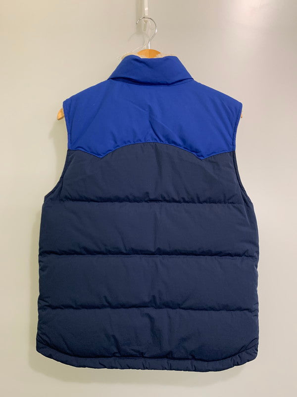 【中古美品】【メンズ】 patagonia パタゴニア 27588FA20 REVERSIBLE BIVY DOWN VEST リバーシブルダウンベスト 144-250630-ks-12-min サイズ：S カラー：ブルー/ネイビー/ベージュ系 万代Net店