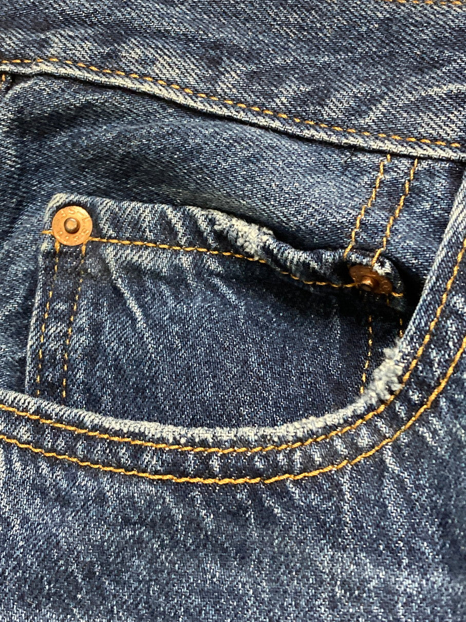 【中古美品】【メンズ】 Levi's リーバイス 72693-0089 RIBCAGE STRAIGHT ANKLE NOE DOWN デニムパンツ ボトムス 158-250628-AS-25-min サイズ：W30 カラー：インディゴ 万代Net店