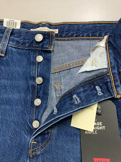 【中古美品】【メンズ】 Levi's リーバイス 72693-0089 RIBCAGE STRAIGHT ANKLE NOE DOWN デニムパンツ ボトムス 158-250628-AS-25-min サイズ：W30 カラー：インディゴ 万代Net店