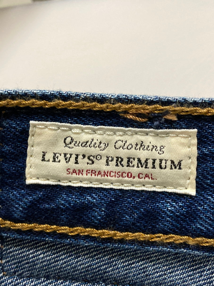 【中古美品】【メンズ】 Levi's リーバイス 72693-0089 RIBCAGE STRAIGHT ANKLE NOE DOWN デニムパンツ ボトムス 158-250628-AS-25-min サイズ：W30 カラー：インディゴ 万代Net店