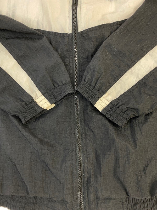 【中古品】【メンズ】 Reebok リーボック 90S NYLON JACKET ナイロンジャケット 146-250630-ks-05-min サイズ：L カラー：ブラック /ホワイト 万代Net店