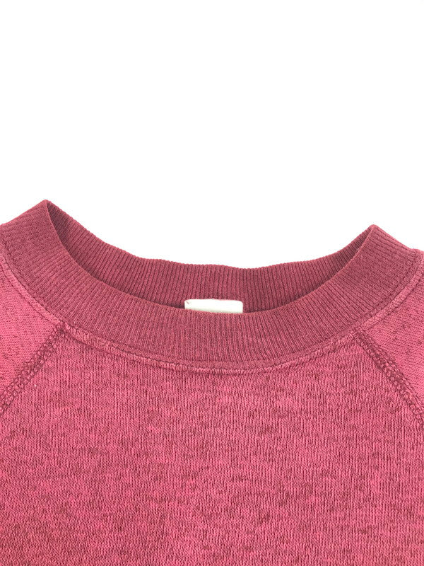 【中古品】【メンズ】 EASTERN イースタン 70'S RAGLAN SLEEVE SWEATSHIRT 70年代 ラグラン スリーブ スウェット トレーナー 146-251027-na-01-tag サイズ：M カラー：レッド系 万代Net店