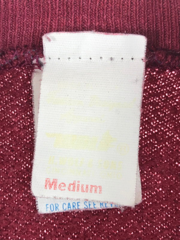 【中古品】【メンズ】 EASTERN イースタン 70'S RAGLAN SLEEVE SWEATSHIRT 70年代 ラグラン スリーブ スウェット トレーナー 146-251027-na-01-tag サイズ：M カラー：レッド系 万代Net店