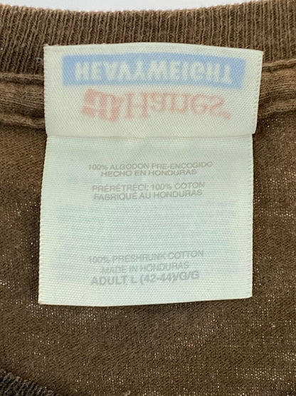 【中古品】【メンズ】 METALLICA メタリカ 00S THE SHORTEST STRAW TEE Tシャツ トップス 146-250630-ks-03-min サイズ：L カラー：ブラウン 万代Net店