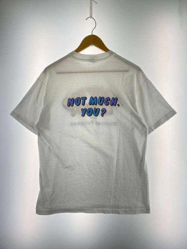 【中古品】【メンズ】 WHAD'YA KNOW 90S AMERICAN COMEDY TEE Tシャツ トップス 146-250630-ks-02-min サイズ：L カラー：ホワイト 万代Net店