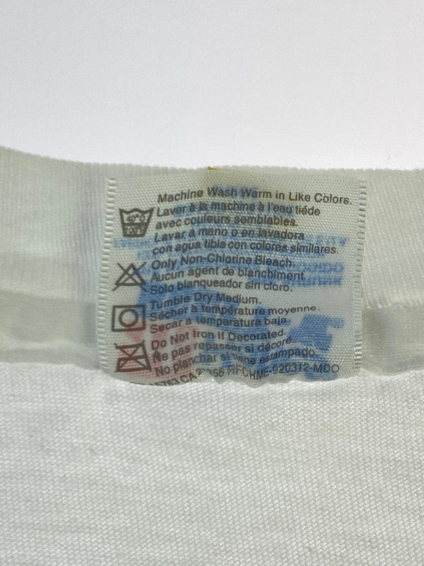 【中古品】【メンズ】 WHAD'YA KNOW 90S AMERICAN COMEDY TEE Tシャツ トップス 146-250630-ks-02-min サイズ：L カラー：ホワイト 万代Net店