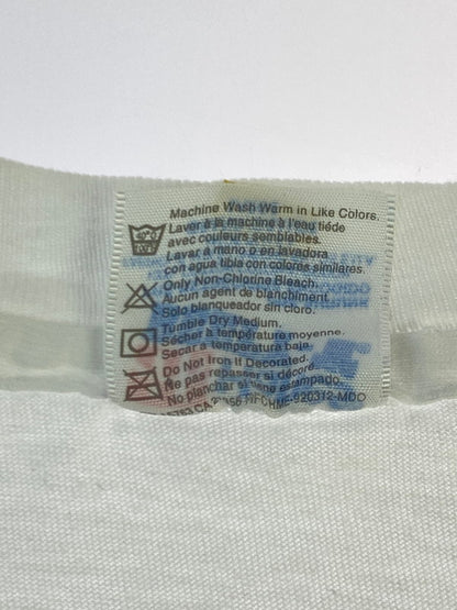 【中古品】【メンズ】 WHAD'YA KNOW 90S AMERICAN COMEDY TEE Tシャツ トップス 146-250630-ks-02-min サイズ：L カラー：ホワイト 万代Net店