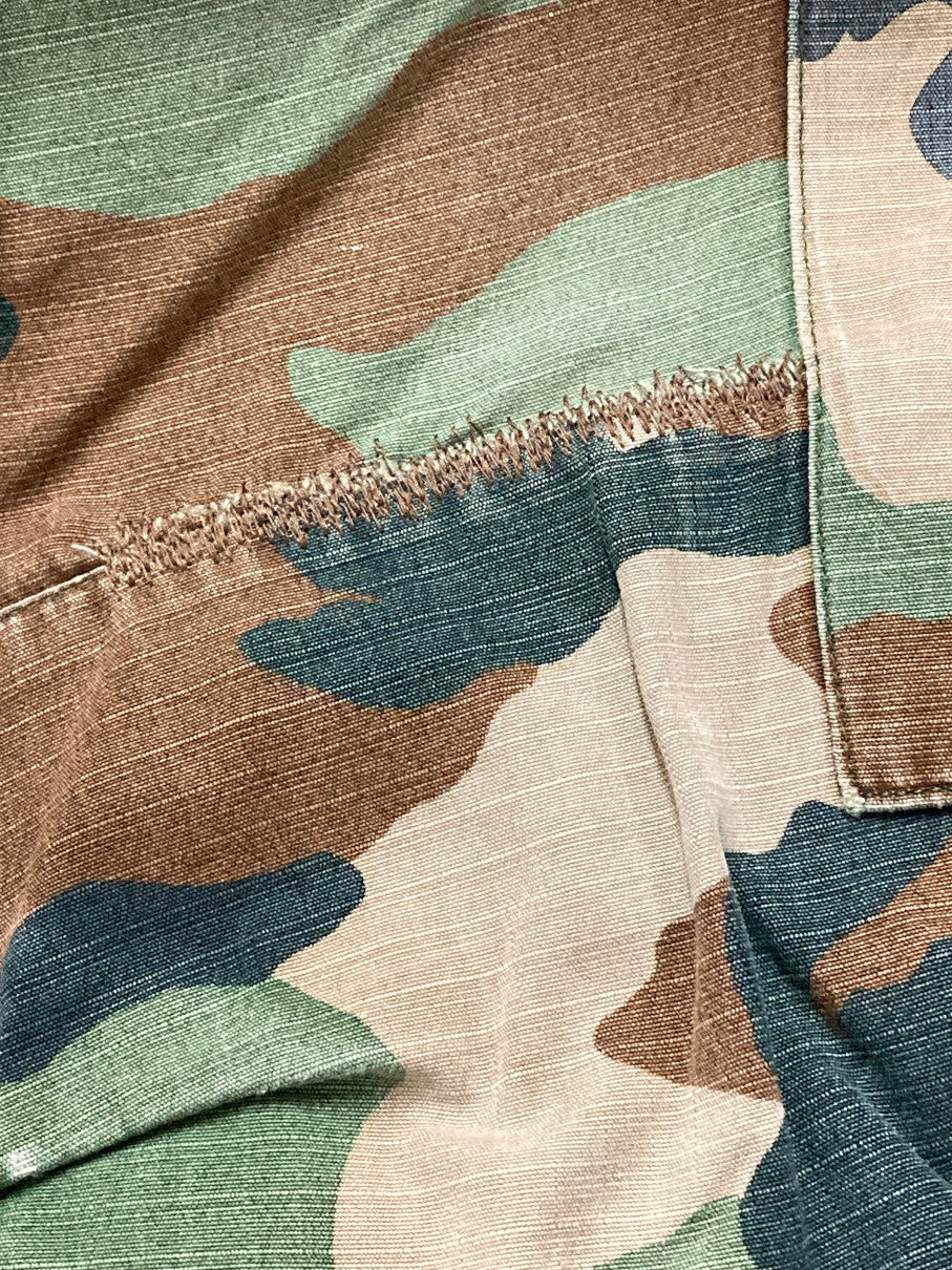 【現状渡し品】【メンズ】 U.S.ARMY ユーエスアーミー DLA100-85-C-0337 80'S WOODLAND CAMO M-65 FIELD PANTS フィールドパンツ ボトムス 157-250628-AS-19-min サイズ：W27×L31 カラー：カモフラージュ 万代Net店