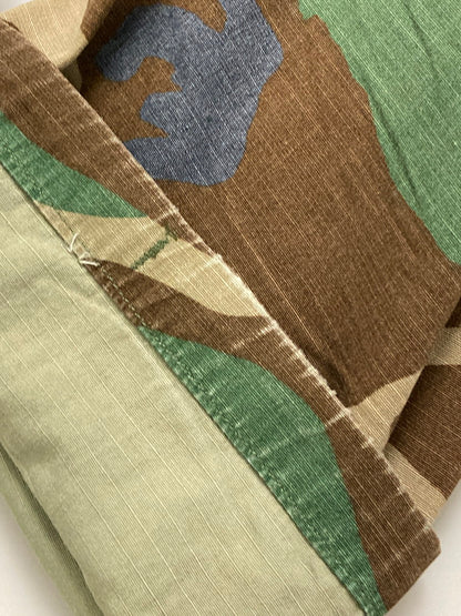 【現状渡し品】【メンズ】 U.S.ARMY ユーエスアーミー DLA100-85-C-0337 80'S WOODLAND CAMO M-65 FIELD PANTS フィールドパンツ ボトムス 157-250628-AS-19-min サイズ：W27×L31 カラー：カモフラージュ 万代Net店