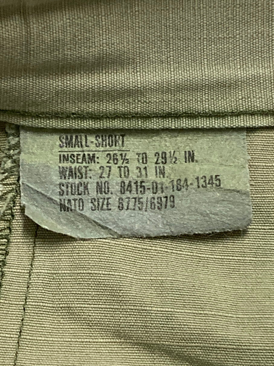 【現状渡し品】【メンズ】 U.S.ARMY ユーエスアーミー DLA100-85-C-0337 80'S WOODLAND CAMO M-65 FIELD PANTS フィールドパンツ ボトムス 157-250628-AS-19-min サイズ：W27×L31 カラー：カモフラージュ 万代Net店