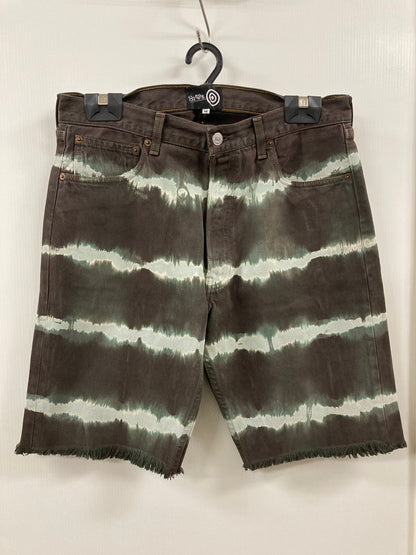 【中古品】【メンズ】 SOUTH2WEST サウスツーウエストエイト TIE-DYE HALF PANT ハーフパンツ ボトムス 151-250628-AS-8-min サイズ：M カラー：ブラウン系 万代Net店