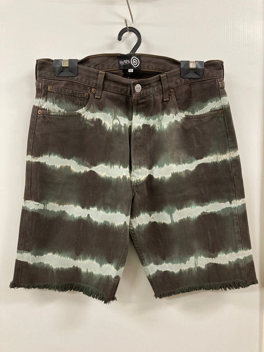 【中古品】【メンズ】 SOUTH2WEST サウスツーウエストエイト TIE-DYE HALF PANT ハーフパンツ ボトムス 151-250628-AS-8-min サイズ：M カラー：ブラウン系 万代Net店