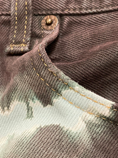 【中古品】【メンズ】 SOUTH2WEST サウスツーウエストエイト TIE-DYE HALF PANT ハーフパンツ ボトムス 151-250628-AS-8-min サイズ：M カラー：ブラウン系 万代Net店