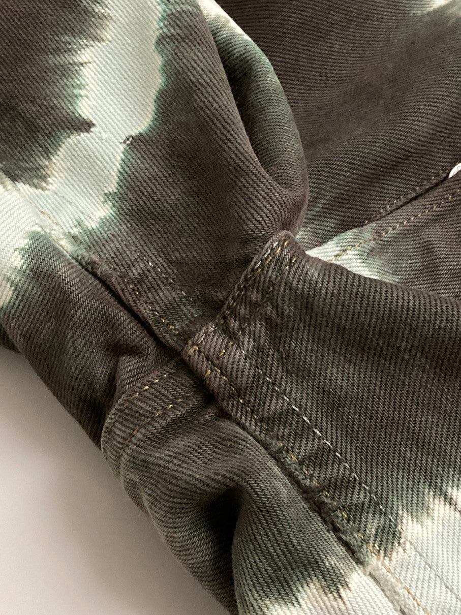 【中古品】【メンズ】 SOUTH2WEST サウスツーウエストエイト TIE-DYE HALF PANT ハーフパンツ ボトムス 151-250628-AS-8-min サイズ：M カラー：ブラウン系 万代Net店
