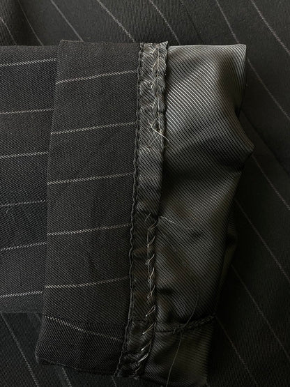 【中古品】【メンズ】 RALPH LAUREN ラルフローレン LAUREN ローレン TAILORED JACKET テイラード ジャケット メンズ ウエア シングル 146-250704-em-08-min サイズ：43R カラー：ブラック 万代Net店