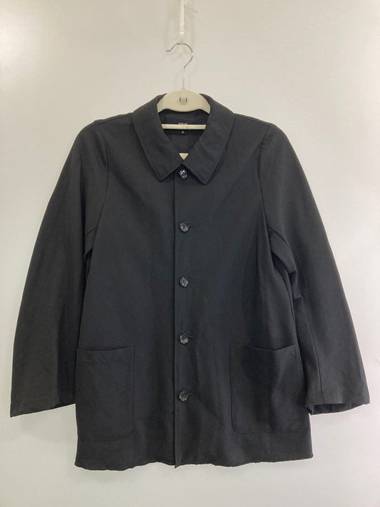 【中古品】【レディース】 tricot COMME des GARCONS トリココムデギャルソン TJ-10017M SHIRT JACKET シャツジャケット スリークオータースリーブ 170-250630-AS-1-min サイズ：M カラー：ブラック 万代Net店