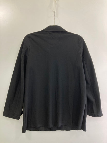 【中古品】【レディース】 tricot COMME des GARCONS トリココムデギャルソン TJ-10017M SHIRT JACKET シャツジャケット スリークオータースリーブ 170-250630-AS-1-min サイズ：M カラー：ブラック 万代Net店