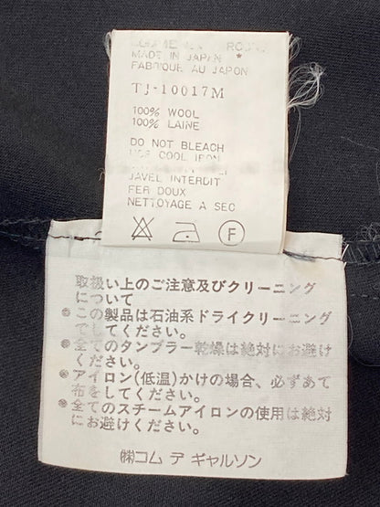 【中古品】【レディース】 tricot COMME des GARCONS トリココムデギャルソン TJ-10017M SHIRT JACKET シャツジャケット スリークオータースリーブ 170-250630-AS-1-min サイズ：M カラー：ブラック 万代Net店