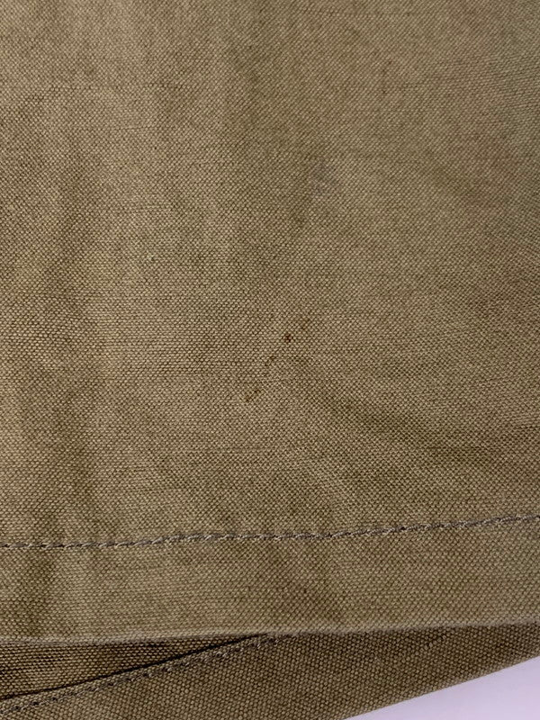 【現状渡し品】【メンズ】 Needles ニードルス CH061 PULLOVER PARKA C L CANVAS プルオーバーパーカー 140-250630-ks-17-min サイズ：XS カラー：オリーブ系 万代Net店