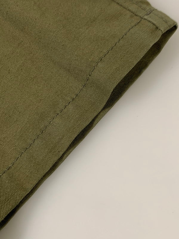 【現状渡し品】【メンズ】 Needles ニードルス CH061 PULLOVER PARKA C L CANVAS プルオーバーパーカー 140-250630-ks-17-min サイズ：XS カラー：オリーブ系 万代Net店