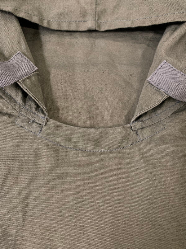 【現状渡し品】【メンズ】 Needles ニードルス CH061 PULLOVER PARKA C L CANVAS プルオーバーパーカー 140-250630-ks-17-min サイズ：XS カラー：オリーブ系 万代Net店