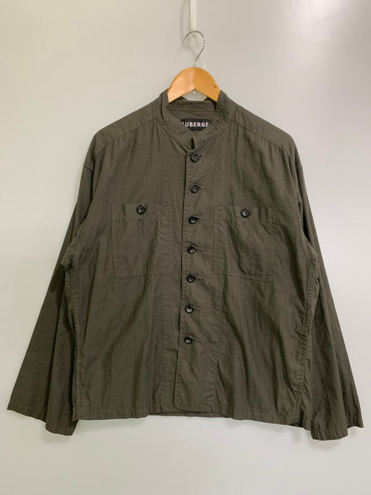 【中古品】【メンズ】 AUBERGE オーベルジュ LOFTMAN別注 METIS TRAVAILLE トップス 140-250630-ks-13-min サイズ：40 カラー：オリーブ系 万代Net店