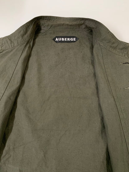 【中古品】【メンズ】 AUBERGE オーベルジュ LOFTMAN別注 METIS TRAVAILLE トップス 140-250630-ks-13-min サイズ：40 カラー：オリーブ系 万代Net店