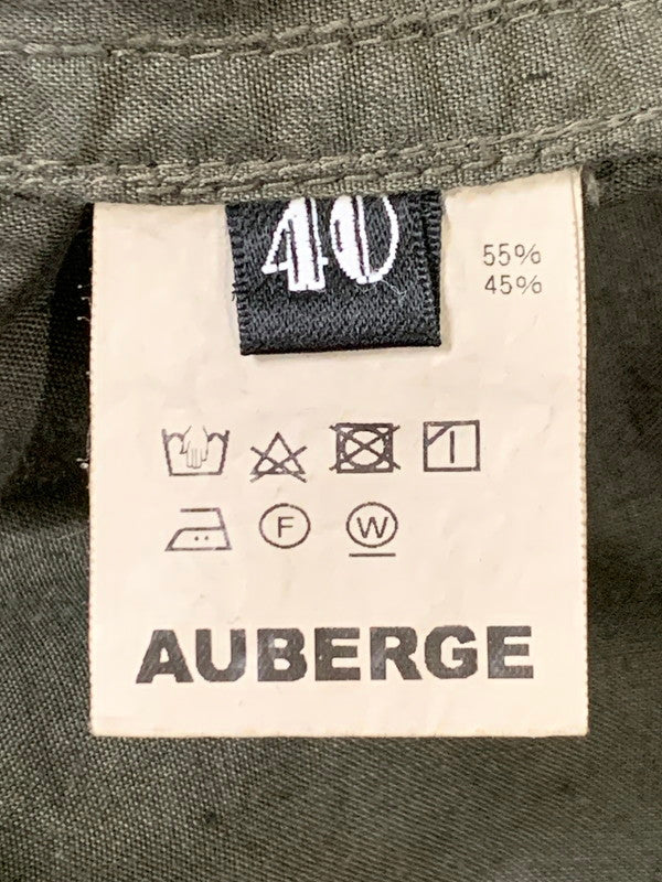 【中古品】【メンズ】 AUBERGE オーベルジュ LOFTMAN別注 METIS TRAVAILLE トップス 140-250630-ks-13-min サイズ：40 カラー：オリーブ系 万代Net店