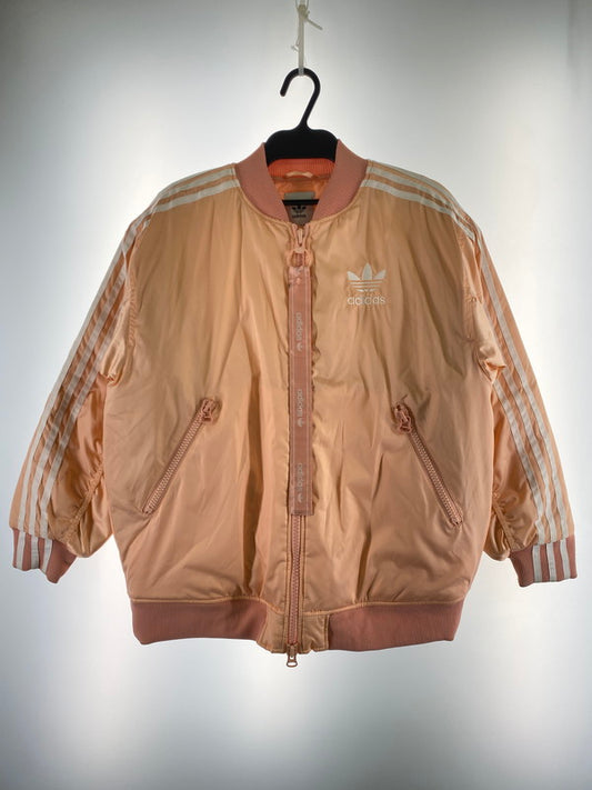 【中古品】【メンズ】 adidas アディダス ED7601 WS LONG BOMBER JACKET ボンバージャケット 148-250630-ks-06-min カラー：ピンク 万代Net店