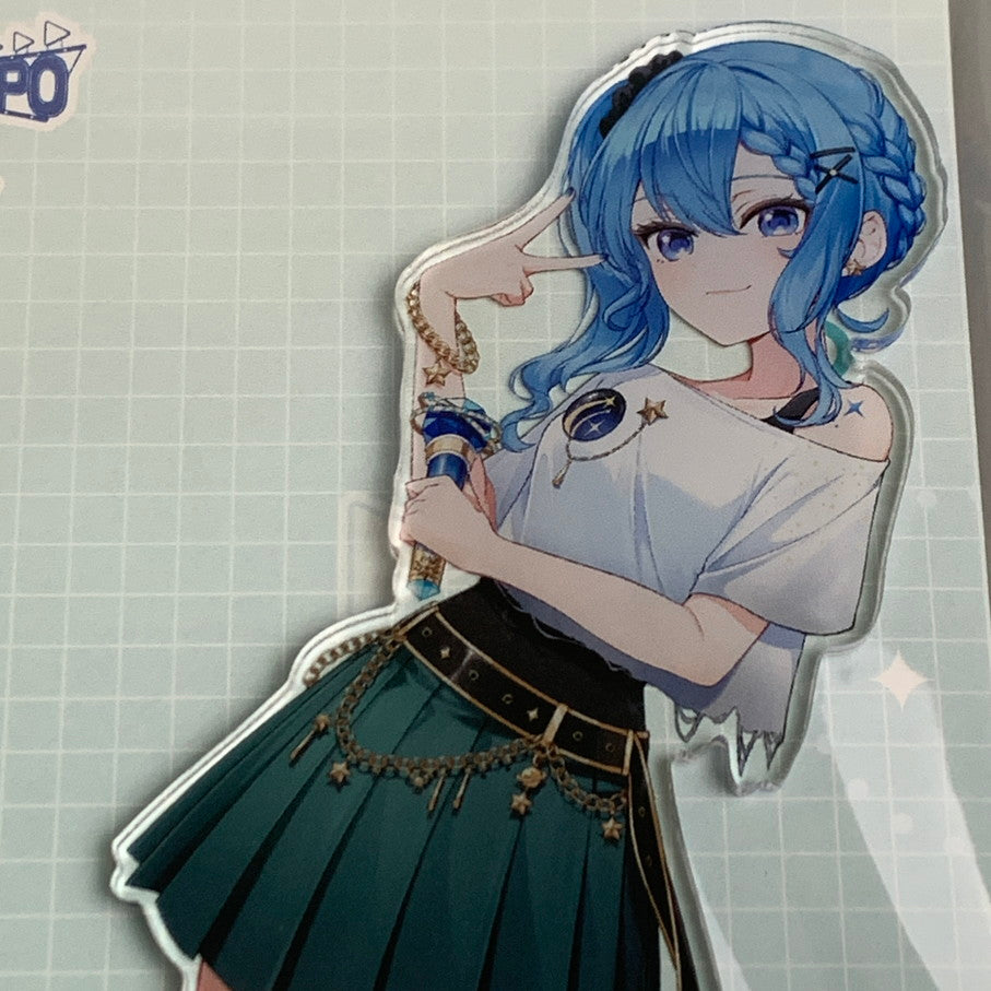 【中古品】 星街すいせい アクリルスタンド 「バーチャルYouTuber ホロライブ hololive SUPER EXPO 2025 後夜祭 ～bonus stage～」 Vtuber アクスタ 053-260305-em-03-min 万代Net店