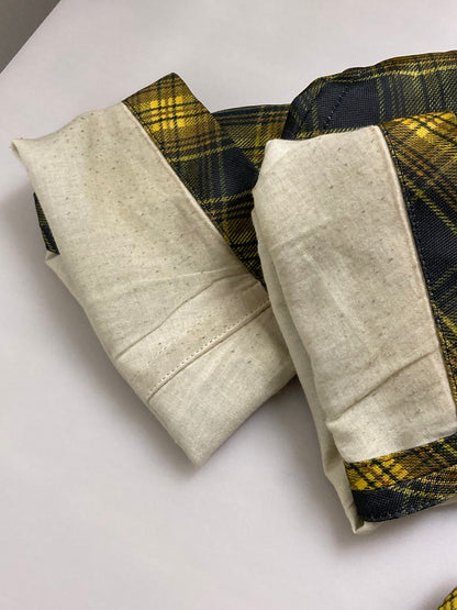 【中古品】【メンズ】 COMME des GARCONS HOMME PLUS コムデギャルソンオムプリュス PJ-10065S 97SS チェック期 TAILORED JACKET テーラードジャケット ライトアウター 140-250628-AS-1-min サイズ：S カラー：ブラック/イエロー系 万代Net店