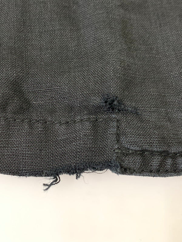 【現状渡し品】【メンズ】 COMME des GARCONS HOMME コムデギャルソンオム HO-J068 AD2004 LS LINEN JACKET リネンジャケット 140-250630-ks-10-min サイズ：S カラー：ブラック 万代Net店