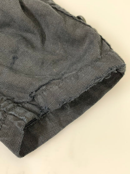 【現状渡し品】【メンズ】 COMME des GARCONS HOMME コムデギャルソンオム HO-J068 AD2004 LS LINEN JACKET リネンジャケット 140-250630-ks-10-min サイズ：S カラー：ブラック 万代Net店