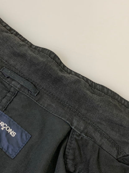 【現状渡し品】【メンズ】 COMME des GARCONS HOMME コムデギャルソンオム HO-J068 AD2004 LS LINEN JACKET リネンジャケット 140-250630-ks-10-min サイズ：S カラー：ブラック 万代Net店