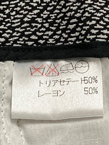 【中古品】【レディース】 ISSEY MIYAKE イッセイミヤケ IM61-FF120 90S RAYON PANTS ナイロンパンツ ボトムス 168-250628-AS-7-min サイズ：S カラー：ブラック/ホワイト 万代Net店