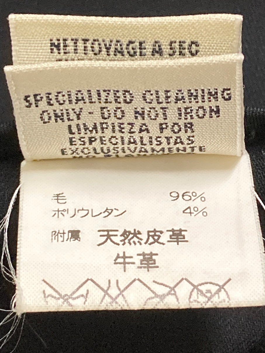 【現状渡し品】【メンズ】 マルジェラ期 90S SIDE ZIP SLACKS PANT スラックス ボトムス 152-250628-AS-11-min サイズ：36 カラー：ブラック 万代Net店