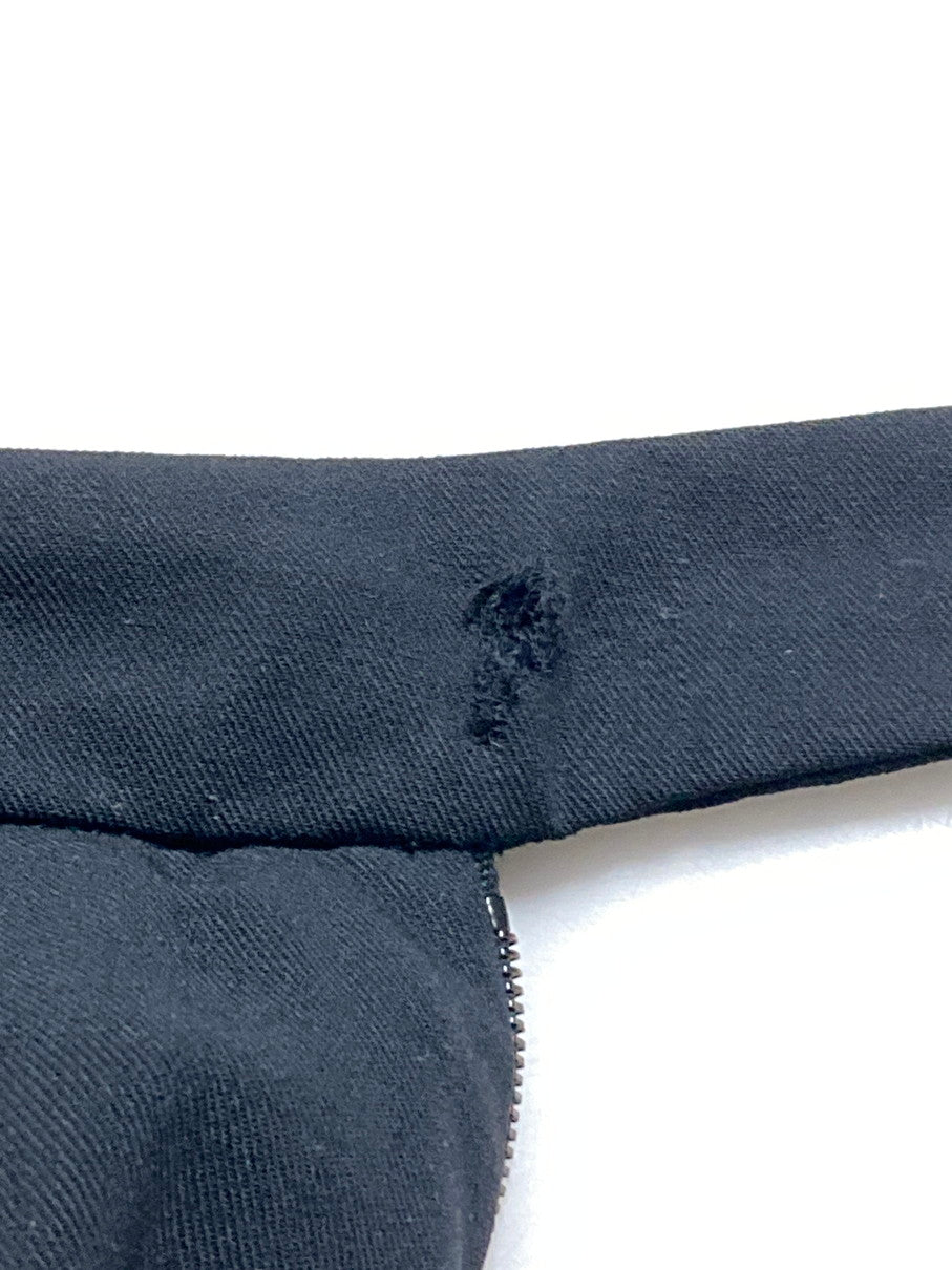【現状渡し品】【メンズ】 マルジェラ期 90S SIDE ZIP SLACKS PANT スラックス ボトムス 152-250628-AS-11-min サイズ：36 カラー：ブラック 万代Net店